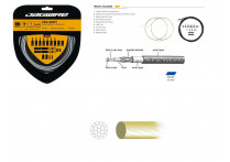Комплект JAGWIRE Pro Shift Kit, синий