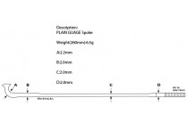 Pillar  psr 14, 262 мм, золотистые