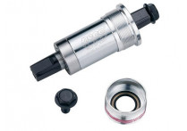 NECO Каретка B920AL под квадрат, BSA 1.37”x24T, R/L. 73MM/118,0мм. Ось 10В21, алюминиевые чашки, стальной корпус, 2 промподшипника. Вес 302г. Назначение: MTB, Road, в торг.уп.