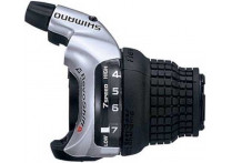 Shimano шифтер SL-RS45-7R TOURNEY REVO SHIFT, правый, 7 скоростей, трос 2600мм, б/уп. Shimano шифтер SL-RS45-7R TOURNEY REVO SHIFT, правый, 7 скоростей, трос 2600мм, б/уп.