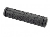 Velo грипсы vlg-385d2, 125мм, kraton/гель, с закрытым концом, чёрно-серые