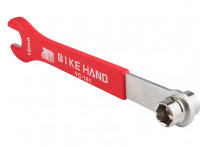 Bike hand yc-161 ключ для педалей 14/15мм накидной + 15мм шлицевой