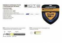 Комплект JAGWIRE Road Pro Brake kit, синий