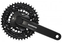 Система Shimano TY301, 170мм, Кв, 48/38/28, с защитой, черн, б/уп Система Shimano TY301, 170мм, Кв, 48/38/28, с защитой, черн, б/уп