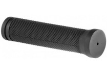 Velo грипсы vlg-408-1, 130мм, kraton, с расширяющимся закрытым концом, черные