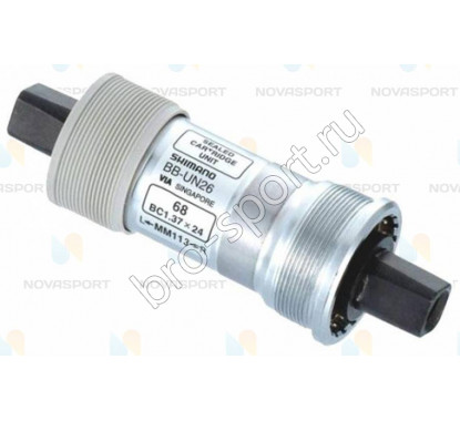 Каретка Shimano Deore UN 26 (68-122.5) б/болтов б/уп ABBUN26B22X