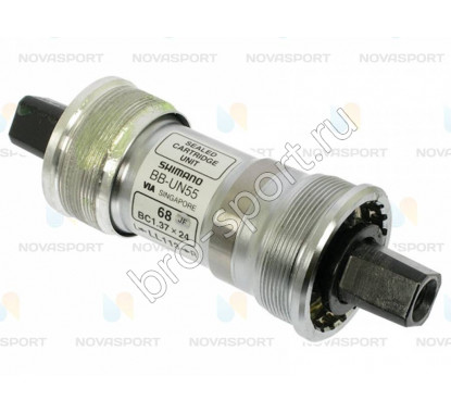 Каретка Shimano UN 55 68/127mm с болтами EBBUN55B27				