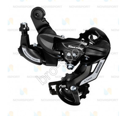Переключатель задний Shimano Tourney TY500 6/7ск крепление на петух ERDTY500D				