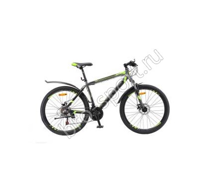 Велосипед Stels Navigator 600 MD V020 Антрацитовый/Лайм