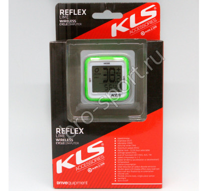 Велокомпьютер беспроводной Kellys REFLEX LIME