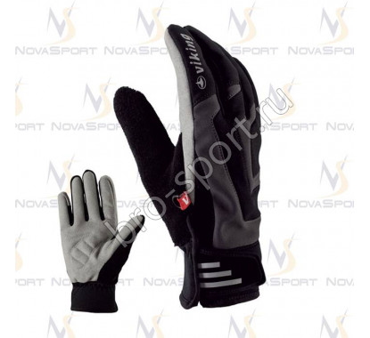 Лыжные перчатки Viking Alesund Black-grey