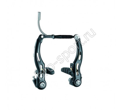 Тормозные рычаги VBR-131S V-Brake алюминий 115мм,black,с тормозн. колодками 70 мм(4 шт.)