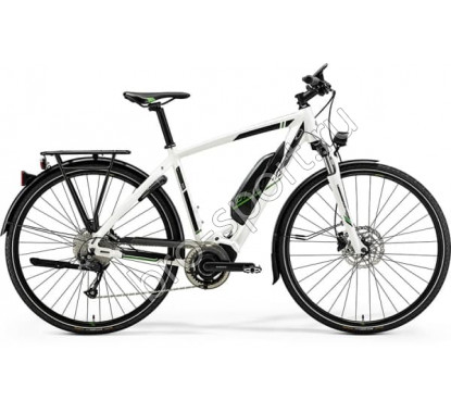 Велосипед Merida eSpresso 300EQ Silk Pearl White (Green) 2019
