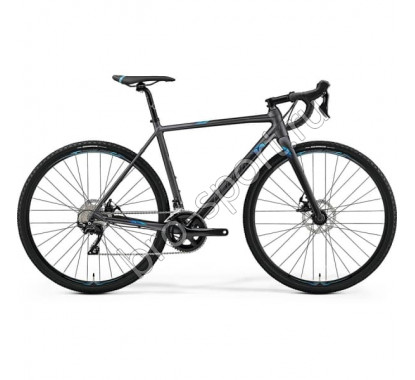Велосипед Merida Mission СХ400 MattSilver (Blue) 2019