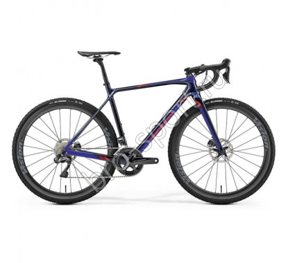 Велосипед Merida Mission СХ8000E Blue (Red) 2019