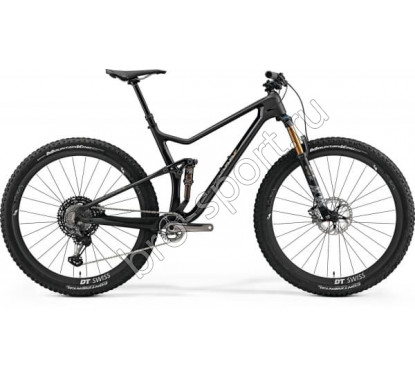 Велосипед Merida One-Twenty 9.9000 MattUD ShinyBlack (Gold) 2019
