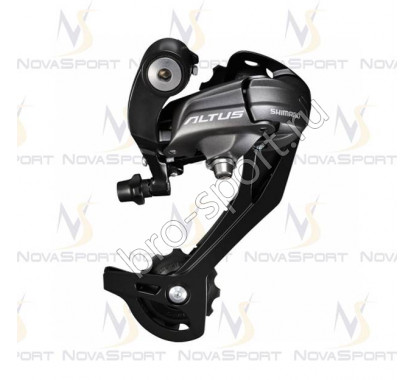 Переключатель задний Shimano Altus M370 SGS 9 ск черный ERDM370SGSL