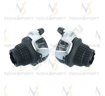 Шифтер Shimano Tourney SL-RS 45 лев/пр 3x8ск тр.+оплетк ESLRS45P8A