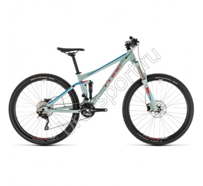 Велосипед CUBE STING WS 120 EXC 29 (lightblue'n'coral) 2019
