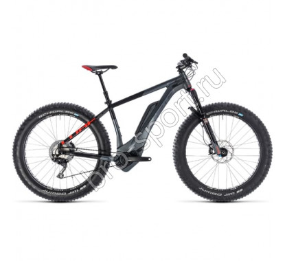 Велосипед CUBE NUTRAIL HYBRID 500 (iridium'n'red) 2019