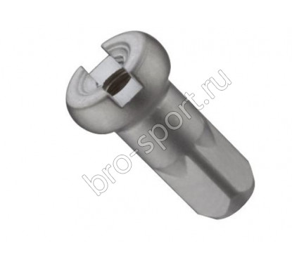 Pillar ниппель pt734, алюминий, 14g, 12мм, серебристый