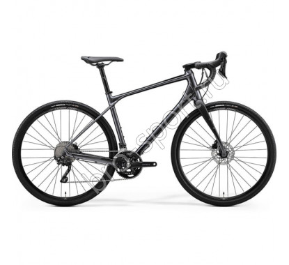 Велосипед Merida Silex 400 GlossyAntracite/MattBlack 2020