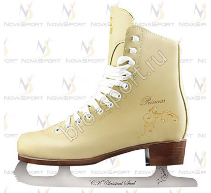 Коньки Princess beige р.32