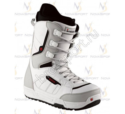 Ботинки для сноуборда men Burton Invader white/black/red