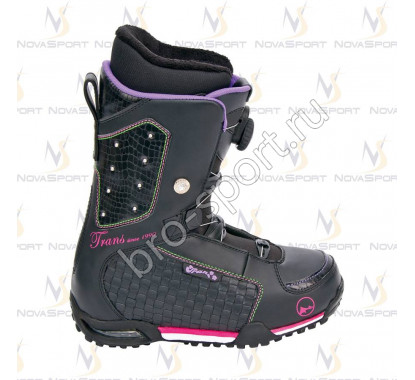 Ботинки для сноуборда TRANS Girl Park Easy Lock black