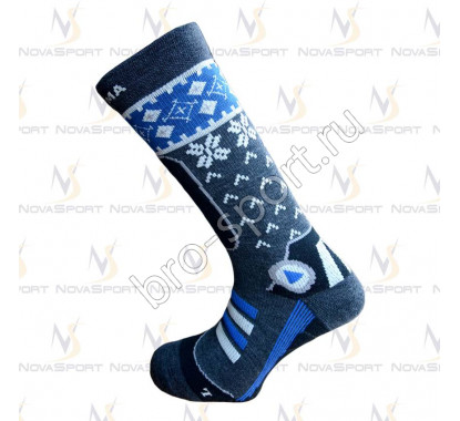 Носки Enforma Nordik Ski grey/blue 4-1056
