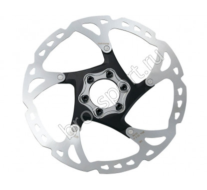 Тормозной диск Shimano XT, RT76, 180мм, 6-болт
