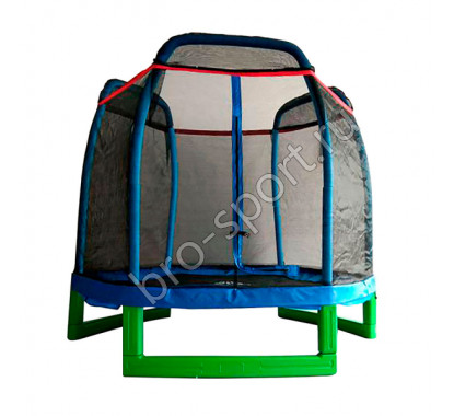 Батут DFC JUMP KIDS 7' синий, сетка (210см)