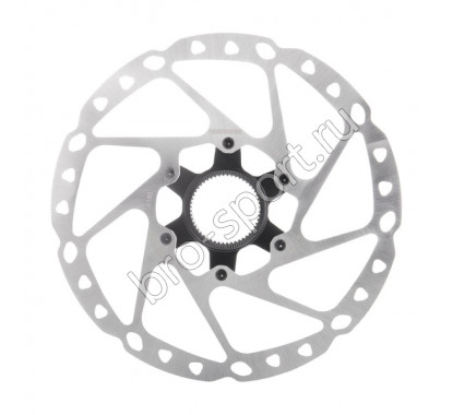 Тормозной диск Shimano Deore RT64 203мм C.Lock, с стоп. кольцом внешн. шлицы ESMRT64LEC