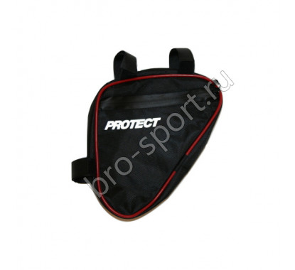 Велосумка под раму PROTECT, 19,5х20х5cm, черная