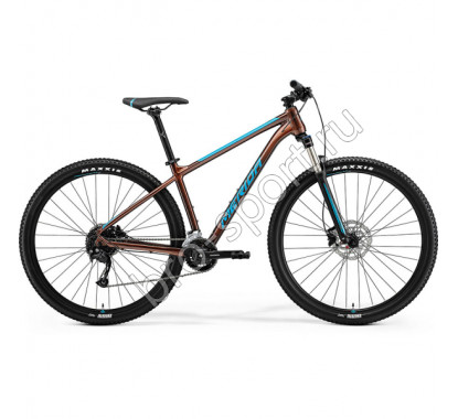 Велосипед Merida Big.Nine 100 2x Bronze/Blue 2021