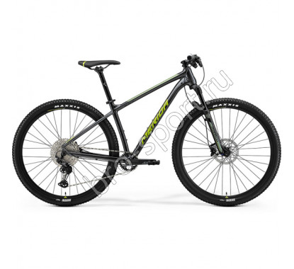 Велосипед Merida Big.Nine SLX-Edition Antracite/Green/Silver 2021