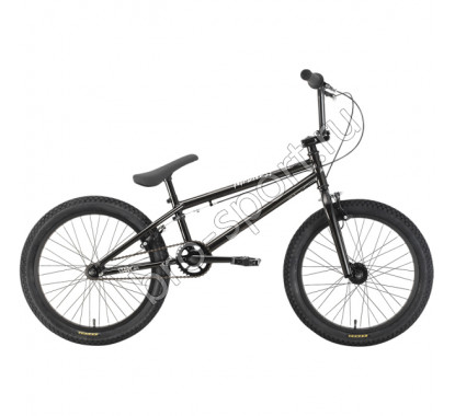 Велосипед Stark'21 Madness BMX 1 черный/серебристый HD00000604