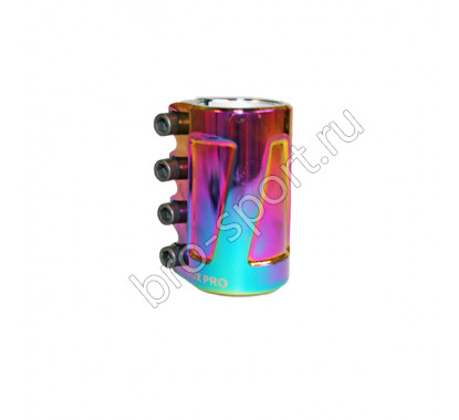 Хомут Fox GS SCS d 31.8/34.9mm, 4 bolt rainbow