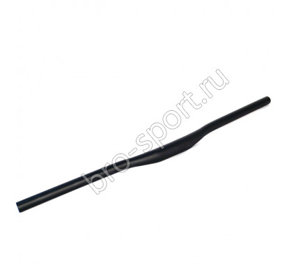 Руль JH-802L 31,8x700mm, Алюминий, чёрный Н000014422