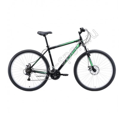 Велосипед Black One Onix 29 D Alloy чёрный/серый/зелёный 2019-2020