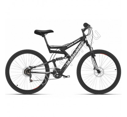 Велосипед Black One Hooligan FS 26 D черный/серый 2020-2021