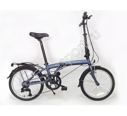 Велосипед Dahon Suv D6 складной Ore Blue Крылья, багажник с резинкой, подножка, насос в подс. штыре