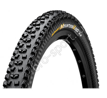 Велосипедная покрышка Continental Mountain King  27.5 x 2.2, чёрный/чёрный Skinwall