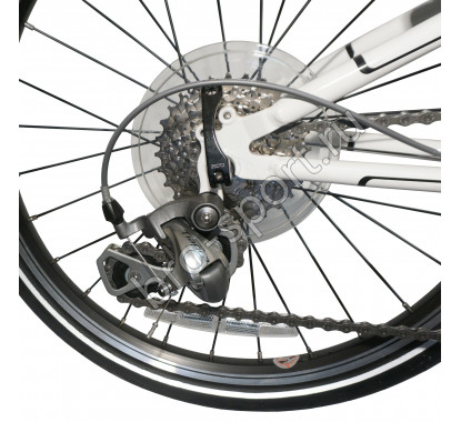Складной велосипед Dahon Speed D18, рама алюминиевая, колёса 20, насос, 18 скоростей, Цвет белый