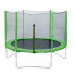 Батут DFC Trampoline Fitness 14ft наружн.сетка, св.зел. (427см)