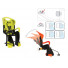 BELLELLI Сидение заднее Tiger Relax B-Fix, Hi-Viz